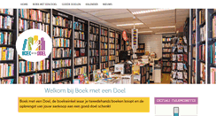 Desktop Screenshot of boekmeteendoel.nl